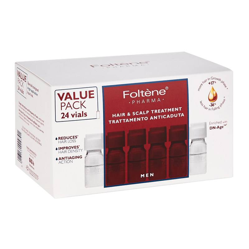 Средство против выпадения волос для мужчин FOLTENE, 24 флакона
