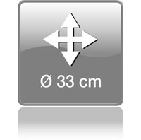 Большая площадь освещения