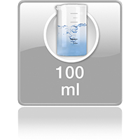 Вместимость резервуара с водой 100 мл
