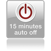 Автовыключение через 15 минут