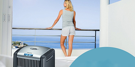 Водяной воздухоочиститель Beurer LW 220 черный Водяной воздухоочиститель Beurer LW 220 черный