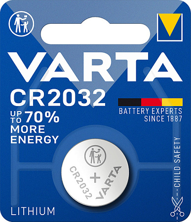 Батарейка литиевая Varta CR 2032 (Элемент питания)