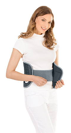 Уютная электрогрелка для живота и спины Beurer HK 49 Cosy (серая)