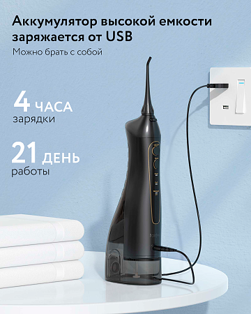 Ирригатор Fairywill F5020E (черный)