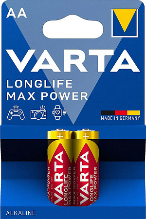 Батарейка алкалиновая Varta LONGLIFE Max Power AA (элемент питания)